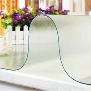 World 55cm wide plastic dining table coffee table tablecloth waterproof and anti-scalding transparent mat table mat pvc soft glass crystal mat