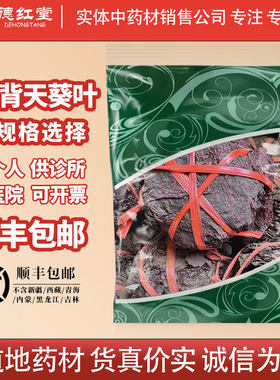 德红堂紫背天葵中药材红天葵叶天葵草紫贝天葵