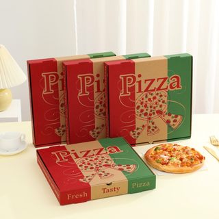 披萨包装盒7 8 9 10 12寸外卖打包盒一次性披萨盒子饼干礼盒定制