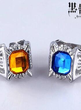 黑执事夏尔蓝宝石动漫戒指