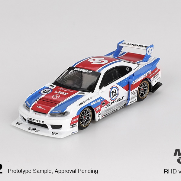 MINIGT164日产尼桑S15合金模型