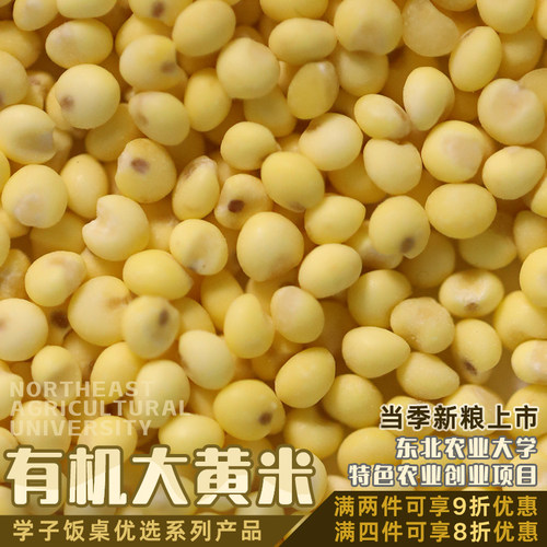 学子饭桌有机大黄米粘小米