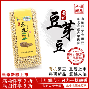 东北农业大学有机小黄豆东农豆254豆芽专用豆农家自种 2025新大豆