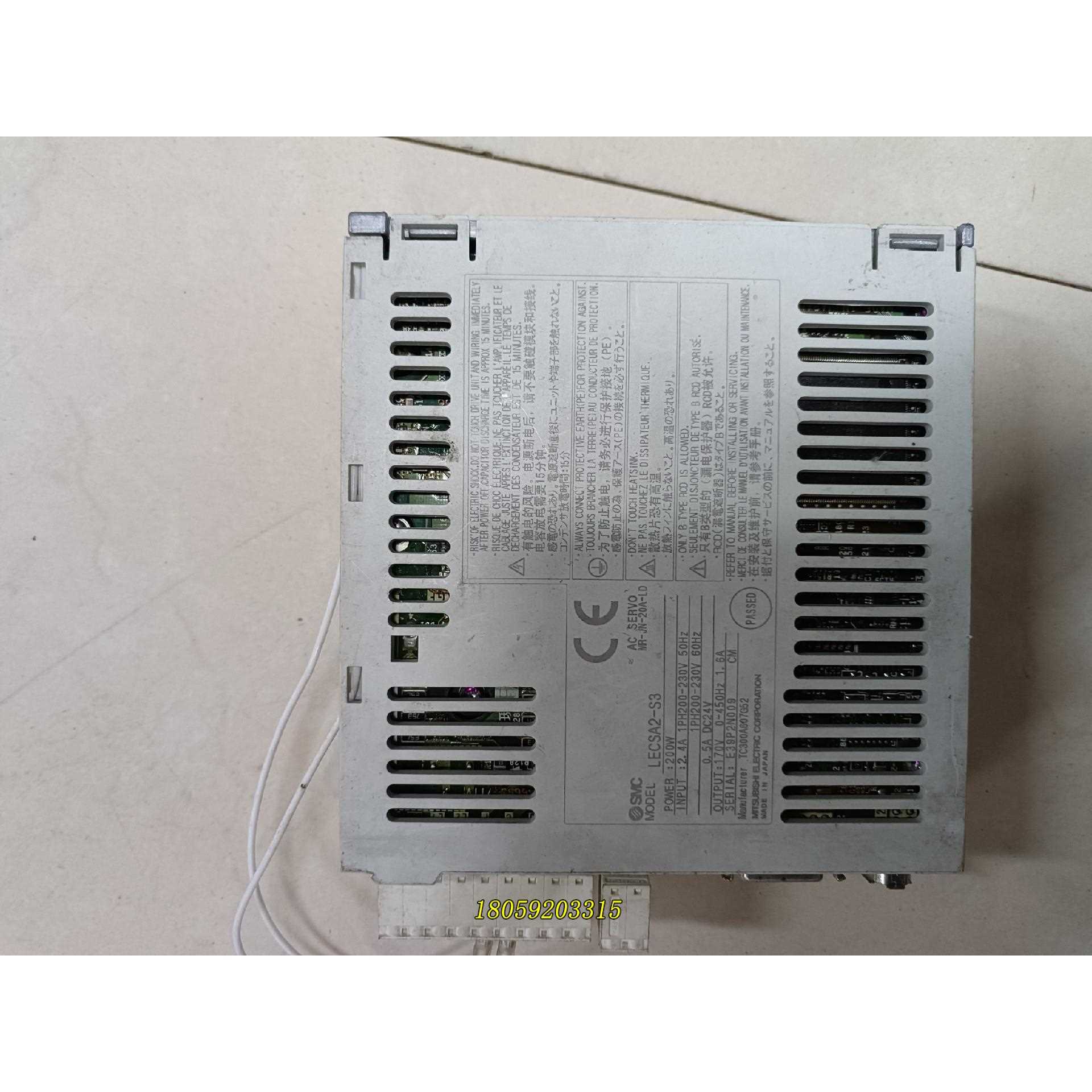 日本SMC驱动变频器 LECSA2-S3 200W；LECS议价