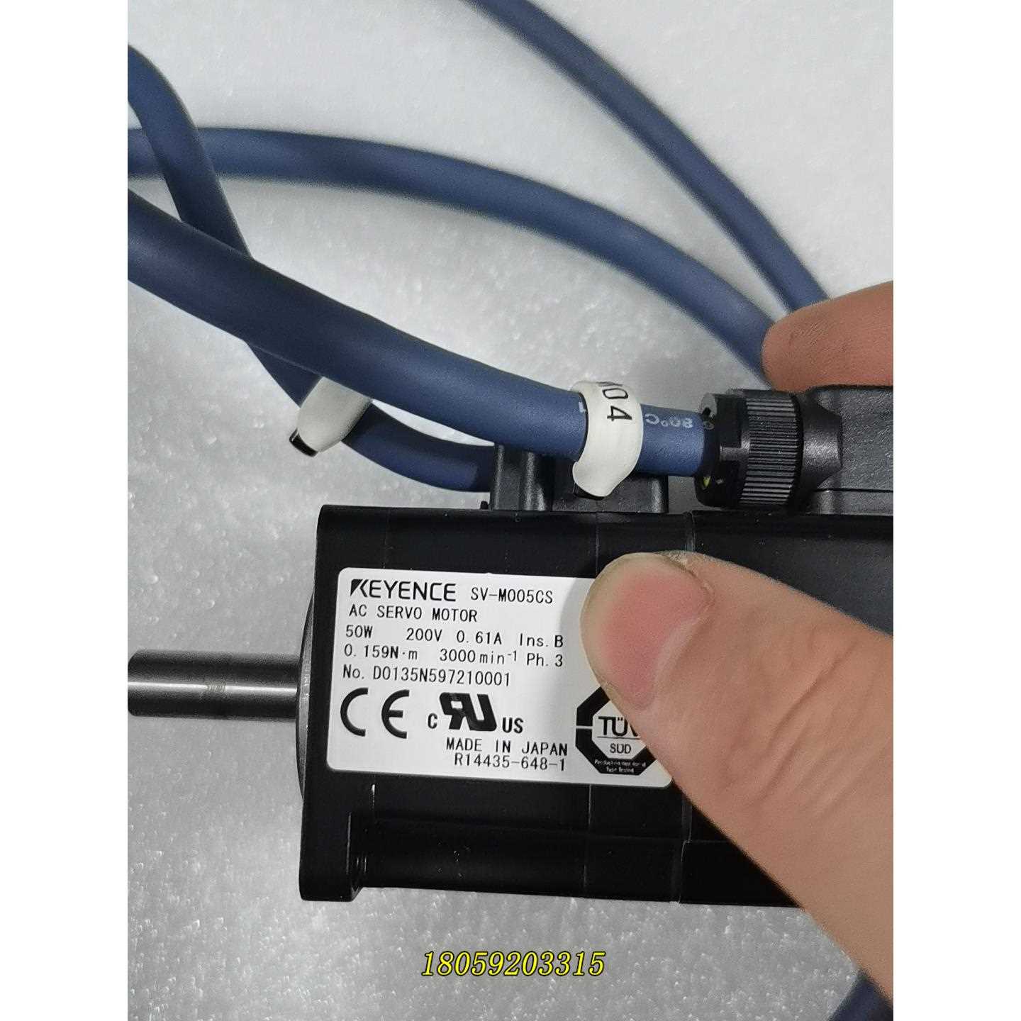 【基恩士SV-M005CS伺服电机】几乎 日本原装进口议价