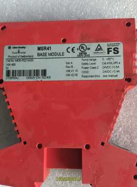 AB罗克韦尔MSR41 440R-P221AGS安全继电器议价