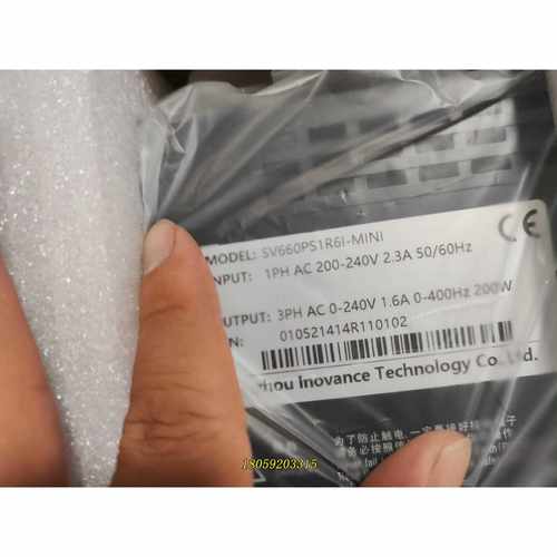 汇川驱动器SV660PS1R6I-MINI 正品，盒码一议价