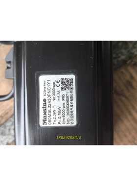 迈信伺服马达080MAL02430下NC1Y1，2.39牛米议价
