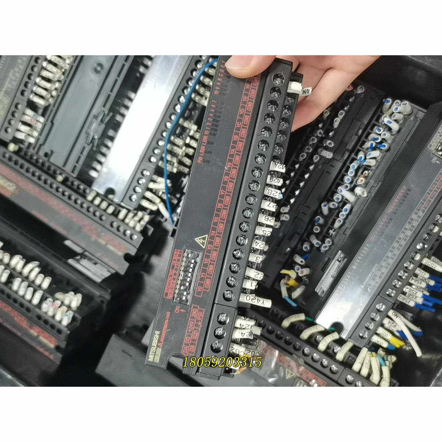 三菱AJ65SBTB2N-16R远程模块，拆机功能包好，成色议价