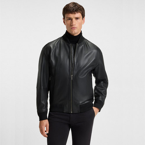 BOSS羊皮皮衣假一罚十