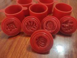 潮汕糕仔印模具中秋绿豆糕印模具手压式老式糕印塑料传统小吃工具