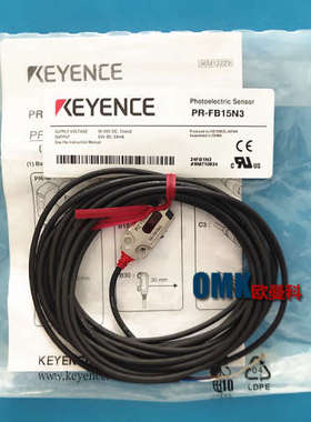销售基恩士激光漫反射型传感器PR-FB15CN(背景抑制) 电缆NPN信号
