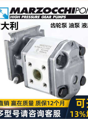 意大利马祖奇齿轮泵马达MARZOCCHI ALP2BK1-D- 6 9 10 12 22 25