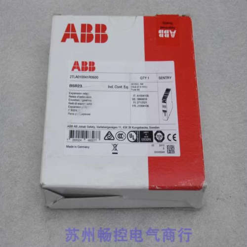 *现货销售*全新ABB安全继电器2TLA010041R0600 现货BSR23