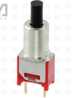 PMS9P1B08M2RE【按钮开关】SWITCH PUSH SPST-NO 0.4VA 20V