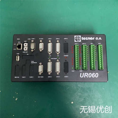 tecnos G.A UR060控制器 PLC维修 玻璃切割设备维修
