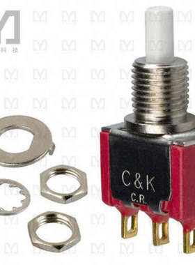 8125SHZBE【按钮开关】SWITCH PUSH SPDT 0.4VA 20V