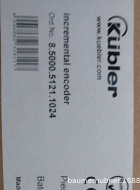 库伯勒CANopen传感器8.5000.8554.2048包装机械编码器