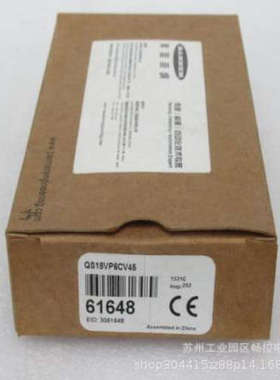 *现货销售*全新邦纳BANNER传感器 QS18VP6CV45 现货61648