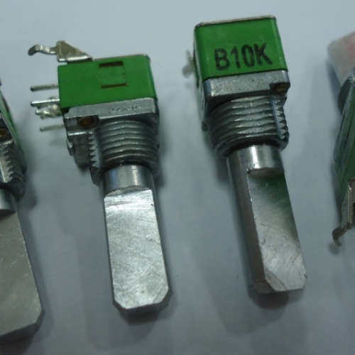 台湾阿尔法 ALPHA艾华产精密电位器双联RD902F-B10K-20半轴