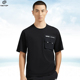 夏季 圆领纯棉t恤男士 短袖 探拓户外新款 潮牌宽松透气潮流半袖 排汗