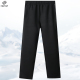宽松跑步运动直筒黑色卫裤 男女士针织休闲裤 春秋冬季 探拓户外新款
