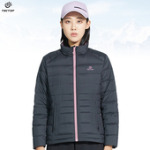 羽绒服男女士款 保暖立领短款 运动休闲衣外套 冬季 探拓户外2023新款