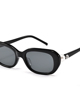 【双粉专属】新款墨镜女高级感珍珠装饰板材防紫外线太阳镜9244