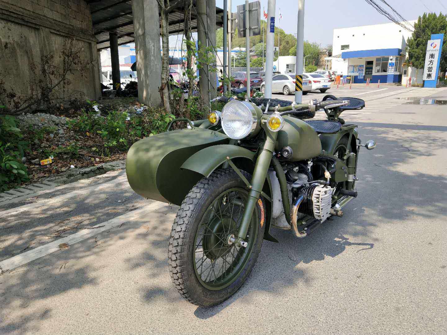 老长江750老湘江750复古750君侉750环爵750国四电喷可上牌挎子