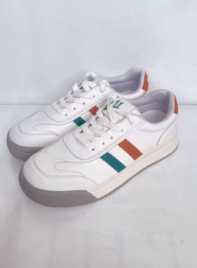 MN平底德训鞋女款春季新款百搭小白鞋板鞋通勤女鞋休闲鞋32046