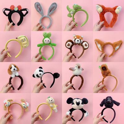 卡通发箍洗脸搞怪头箍cos头饰