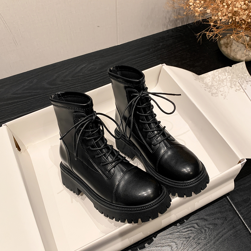 小码女靴313233厚底马丁靴