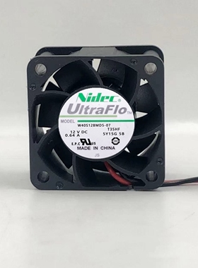 nidec尼得科W40S12BMD5-07 12V 0.64A 4CM 4028电源暴力小风扇
