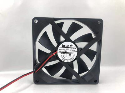 9CM D9015B12HH 9015 0.45A 12V PWM调速超薄大风量机箱CPU风扇