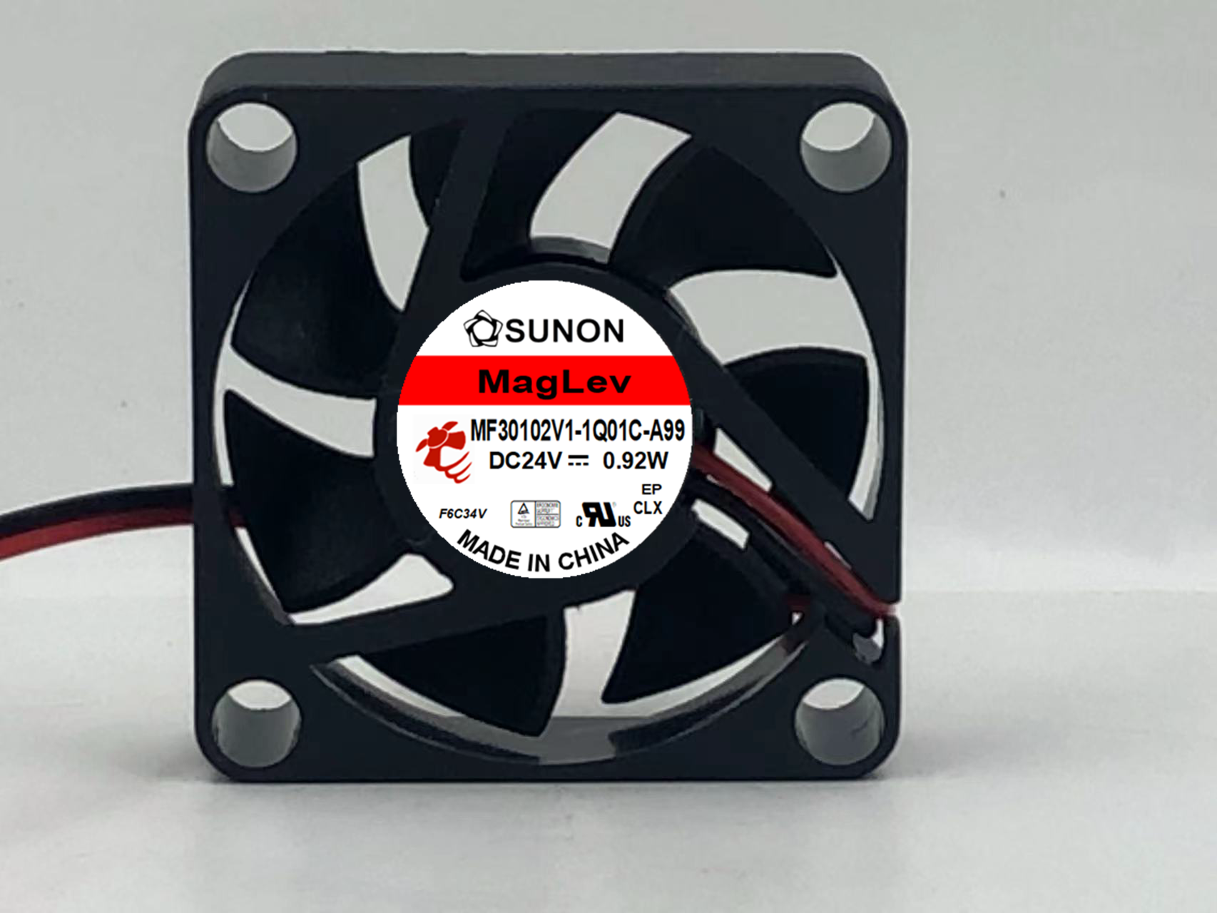 建准 SUNON MF30102V1-1Q01C-A99 24V 0.92W 3厘米 3010 散热风扇