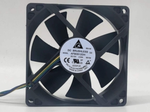 台达DELTA AFB0912DH 12V 2.5A 9025 9厘米双滚珠四线PWM暴力风扇