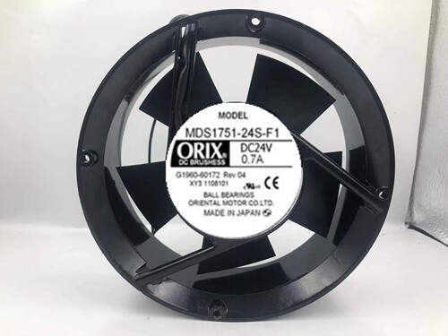 正品全新日本东方17CM 17050 24V大风量散热风扇MDS1751-24S-F1 0