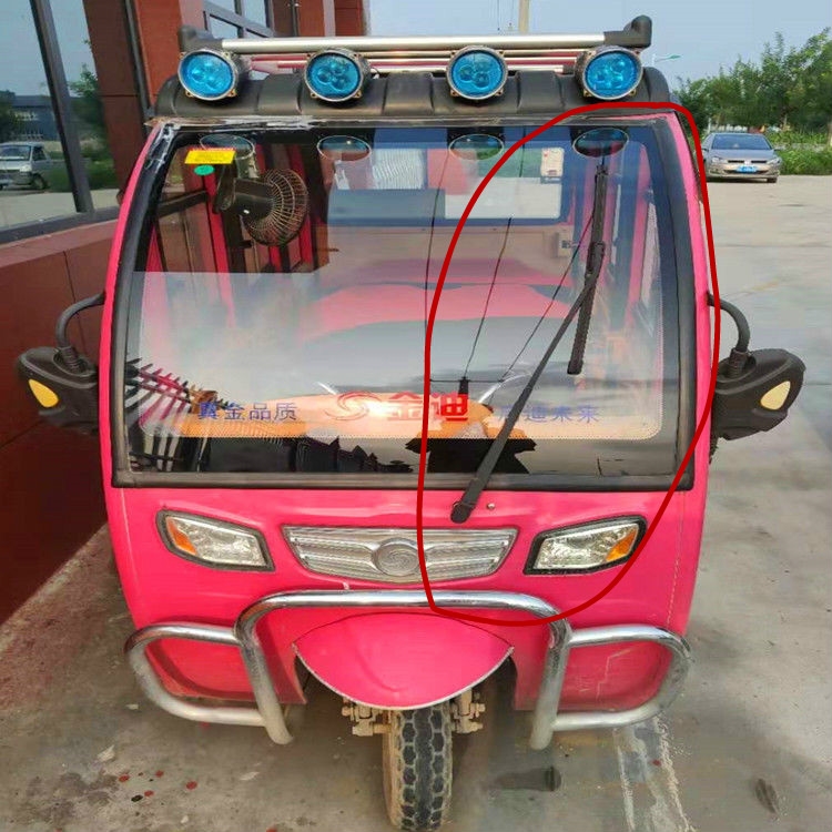 电动车雨刷遮雨棚手动雨刮器手摇电瓶三轮车雨刷器摩托车雨刮器