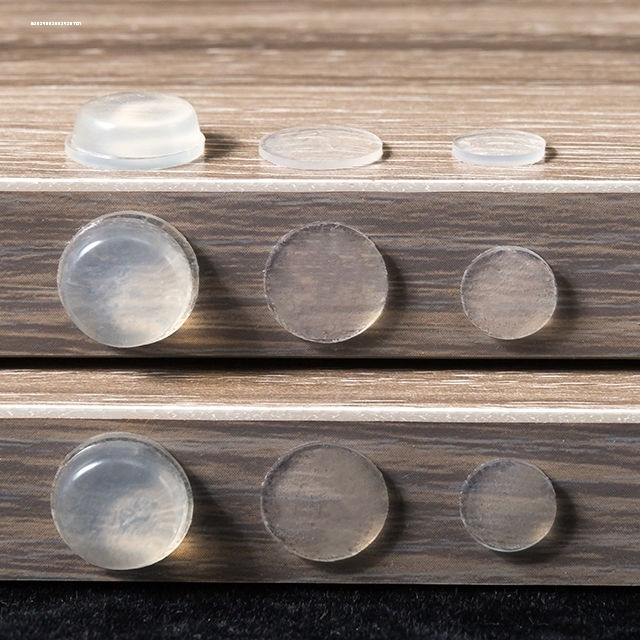 玻璃柜门透明防撞胶粒马桶盖门窗减震缓冲消声消音防撞垫配胶防滑