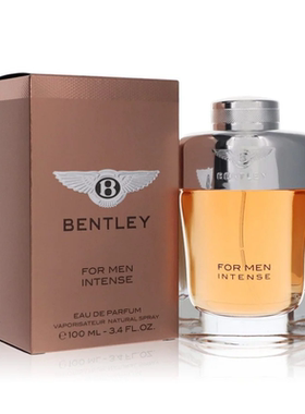 美国代购Bentley宾利爵士加强男士香水INTENSE EDP 100ML正品