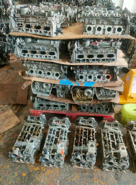 奥迪a62.4EA888q5 a4la3 a5 q3迈腾速腾气缸盖总成中缸缸体拆车