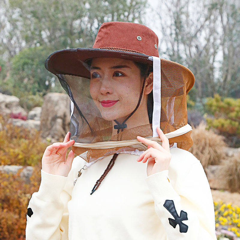 防蜂帽牛仔蜂帽蜂具
