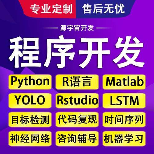 yolo目标检测python代做lstm时间序列cnn神经网路nlp推荐算法创新