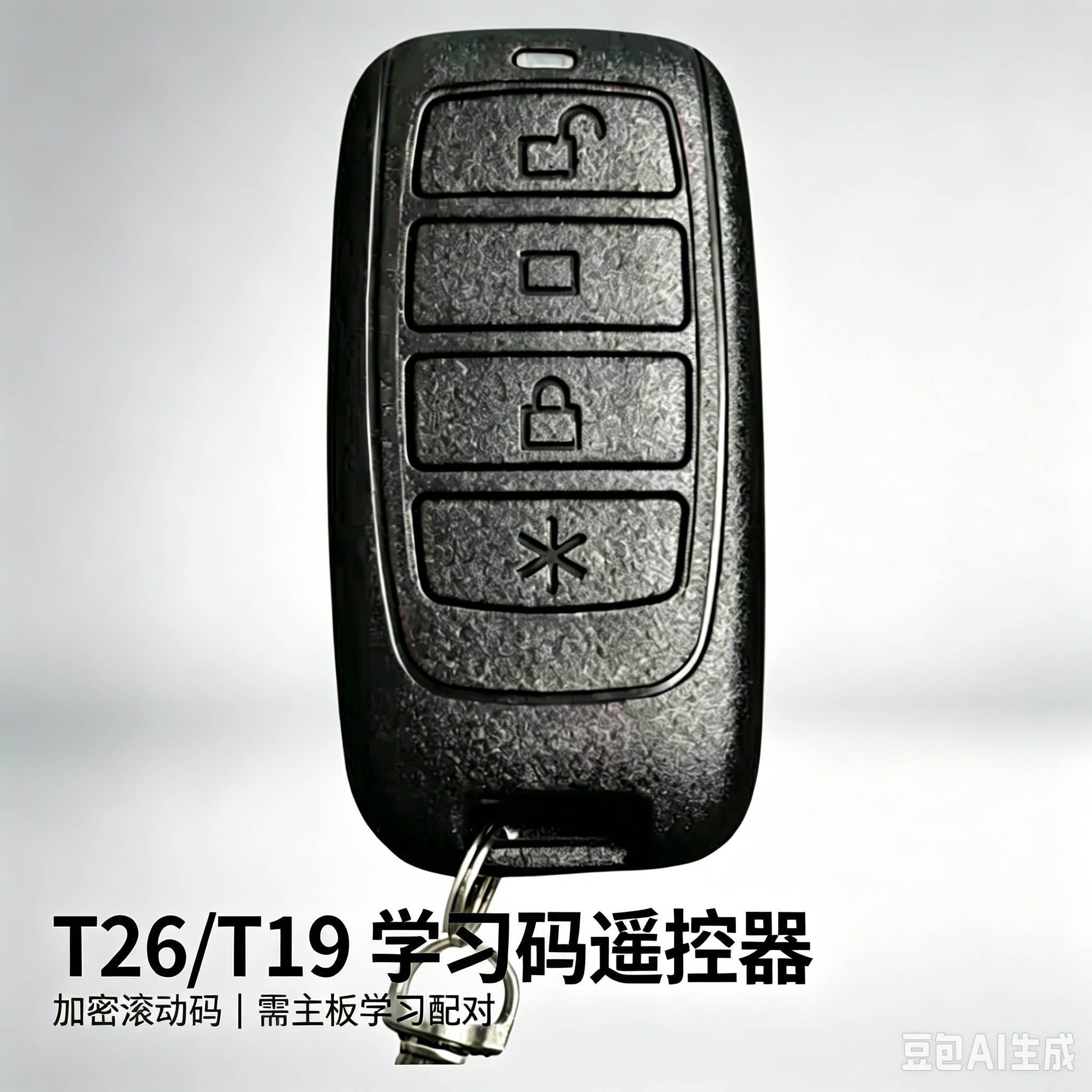 T26学习型遥控器 道闸卷帘门MRF215T富士闸机主机配对钥匙
