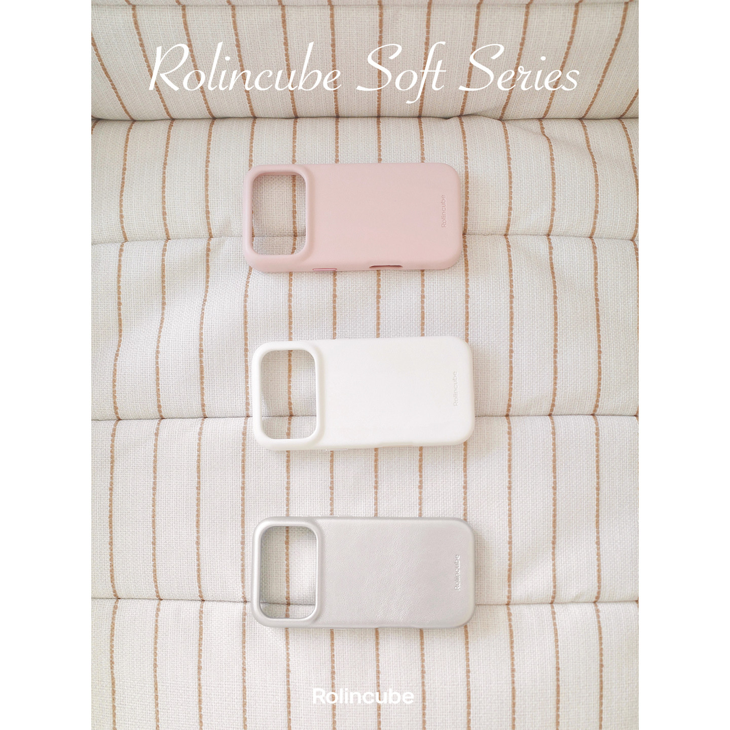 Rolincube原创手工皮质适用iPhone16/17/18Promax手机壳时尚高级