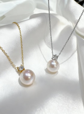 14-15mm白色戴妃款吊坠DZB306307