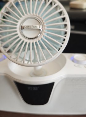 二手索爱K2风扇音箱二合一便携高音质蓝牙支持tf卡音响