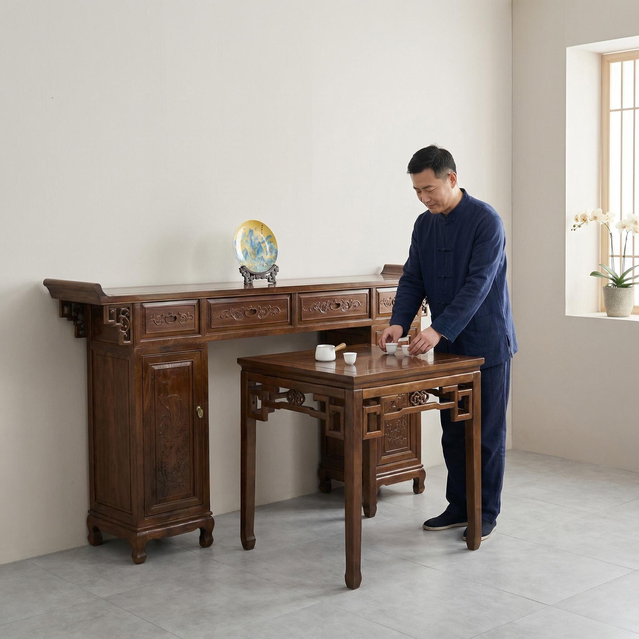 实木供桌农村专用客厅中堂条案家用供台香案台神台贡桌供奉财神爷