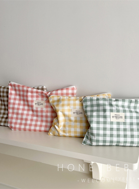 韩国ins旅行宝宝收纳袋多功能幼儿园防水衣物分装袋母婴待产包