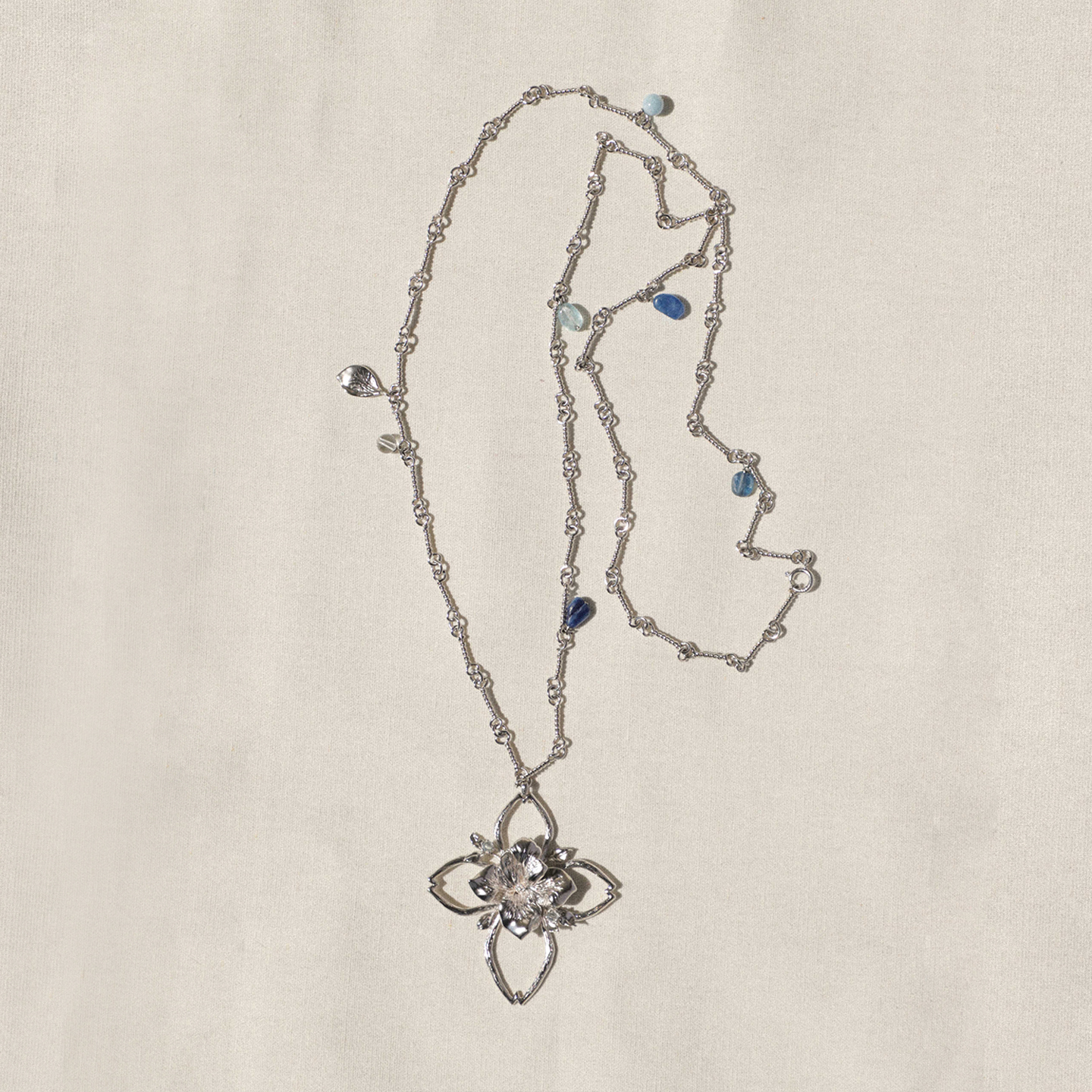 MONSECRET枝影编绳项链2025新款